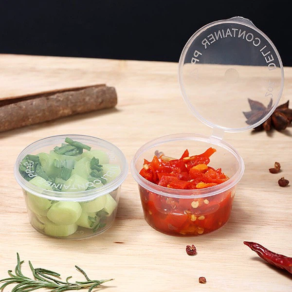 PP Injection Disposable Plastic Small Sauce Cup 2oz